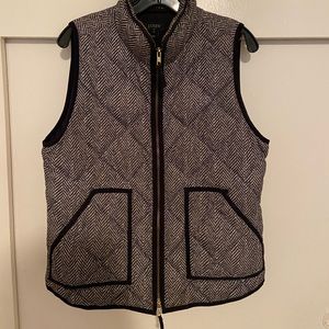 J Crew Herringbone vest